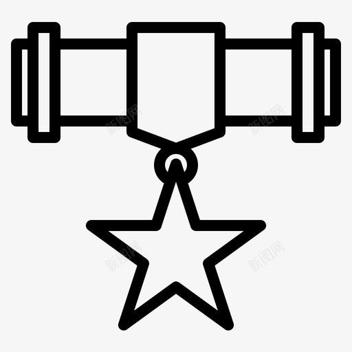 奖励目标丝带图标svg_新图网 https://ixintu.com 丝带 奖励 奖励大纲 成功 目标 获奖者