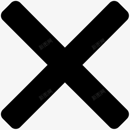 乘法取消关闭图标svg_新图网 https://ixintu.com 乘法 关闭 取消 拒绝 退出