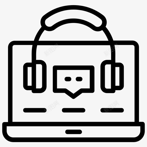 在线咨询在线业务帮助在线支持解决方案图标svg_新图网 https://ixintu.com 人力资源线图标 在线业务帮助 在线咨询 在线培训的员工 在线技术支持 在线支持解决方案