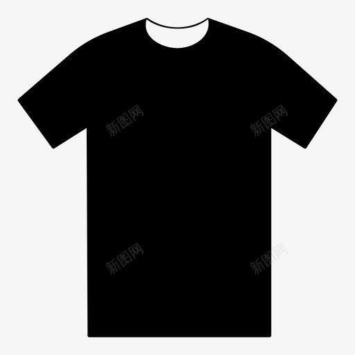 T恤短袖时尚图标svg_新图网 https://ixintu.com T恤 时尚 短袖
