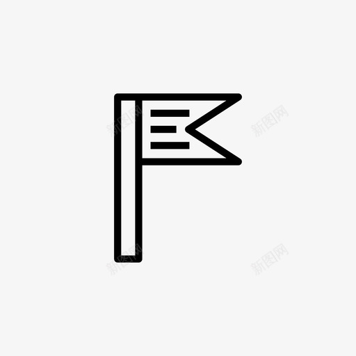 旗帜标记标志图标svg_新图网 https://ixintu.com 旗帜 标志 标签 标记 电子商务网站