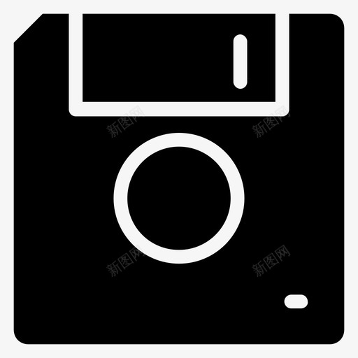 软盘磁盘保存图标svg_新图网 https://ixintu.com 保存 存储图标 磁盘 财务 软盘