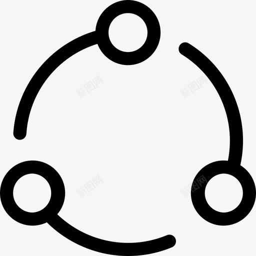 网盘左侧导航-共享svg_新图网 https://ixintu.com 网盘左侧导航-共享 网盘icon