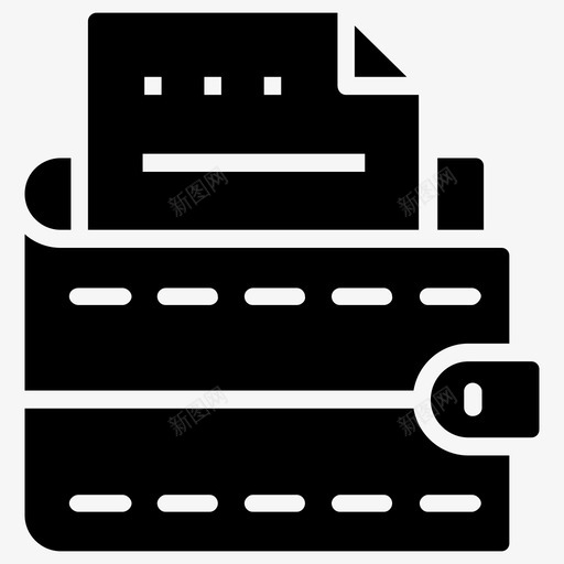 记录员会计资产负债表图标svg_新图网 https://ixintu.com 会计 会计字形图标 男记录员 簿记 记录员 财务报表 资产负债表 钱包