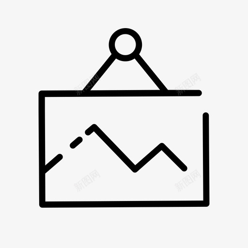 图纸展品图标svg_新图网 https://ixintu.com 图片 图纸 展品 挂画 服务 绘画