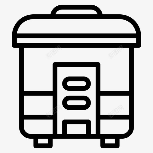 采购产品电饭锅电饭煲烹饪图标svg_新图网 https://ixintu.com 厨房工具 厨房用具 烹饪 电子 电饭煲 采购产品电饭锅