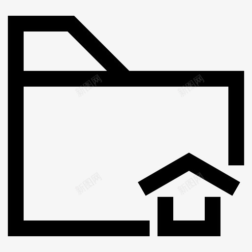 主页文件夹用户界面图标svg_新图网 https://ixintu.com 主页 文件夹 用户体验 用户界面