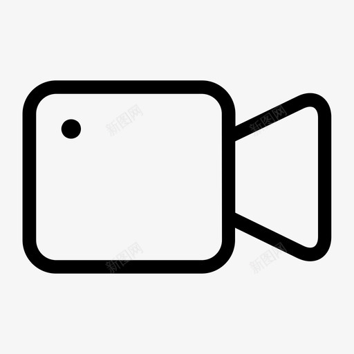 videocamsvg_新图网 https://ixintu.com videocam