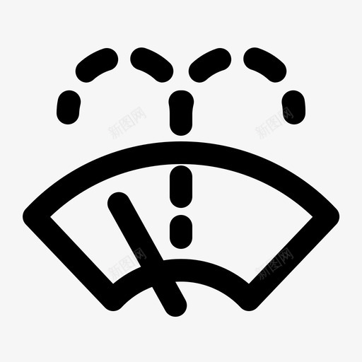 洗涤液汽车图标svg_新图网 https://ixintu.com 汽车 洗涤液