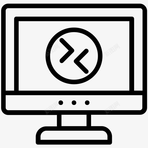 远程访问计算机网络计算图标svg_新图网 https://ixintu.com 对等网络 无线计算 编程线图标 计算 计算机网络 远程访问
