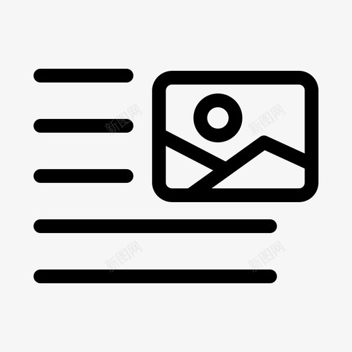 图像中心对齐图标svg_新图网 https://ixintu.com 图像中心对齐