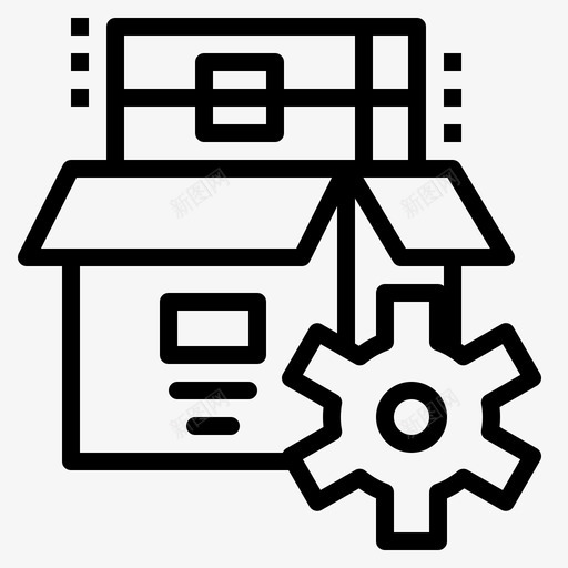 活动工厂关键图标svg_新图网 https://ixintu.com 产品 关键 工厂 成功商业概要 活动 流程