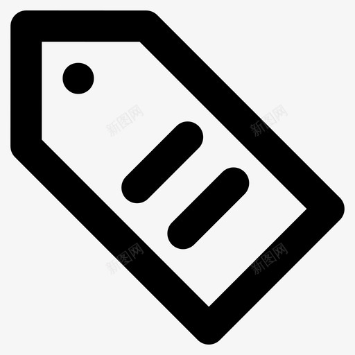 价格标签销售元素销售标签图标svg_新图网 https://ixintu.com 价格标签 用户界面粗体图标 购物标签 销售元素 销售标签