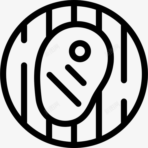 牛排烧烤牛肉图标svg_新图网 https://ixintu.com 烧烤 牛排 牛肉 肉 食物 食物和饮料
