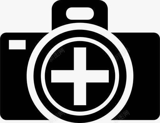 照相机添加添加照片图标svg_新图网 https://ixintu.com 添加 添加照片 照相机 聚焦 镜头