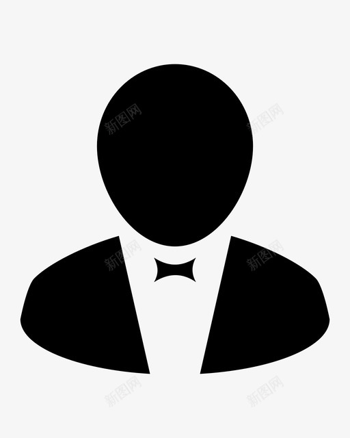 员工客户人群图标svg_新图网 https://ixintu.com 人事管理 人员 人群 员工 客户