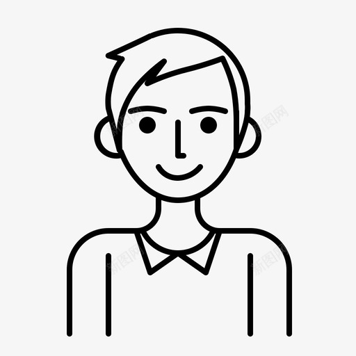 人物头像联系人图标svg_新图网 https://ixintu.com 人物 人物头像 头像 简介 联系人