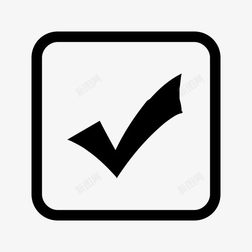 单复选框SVG-09svg_新图网 https://ixintu.com 单复选框SVG-09