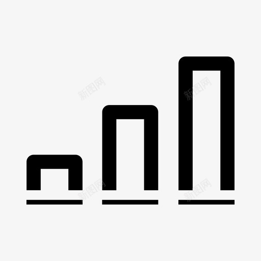 成长图条形图财务图标svg_新图网 https://ixintu.com 平淡 成功 成长 成长图 条形图 财务