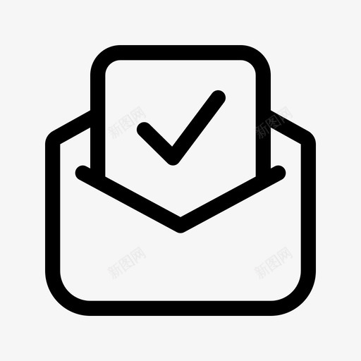 批准通知已批准已完成图标svg_新图网 https://ixintu.com 信函 基本图标集 完成 已完成 已批准 批准通知 许可