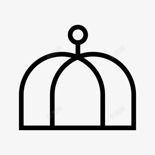 皇冠抽象特大号图标svg_新图网 https://ixintu.com 徽标 抽象 特大号 皇冠 皇家