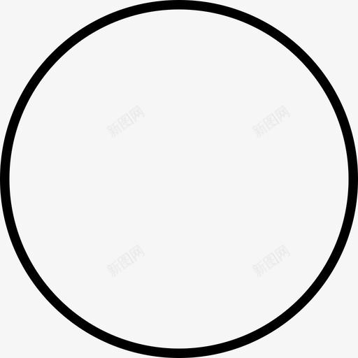 圆形几何体形状图标svg_新图网 https://ixintu.com 几何体 几何体圆形圆形形状 圆形 形状