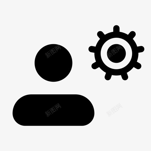 管理员it支持经理图标svg_新图网 https://ixintu.com it支持 基本图标集 工作人员 管理员 经理 角色 设置
