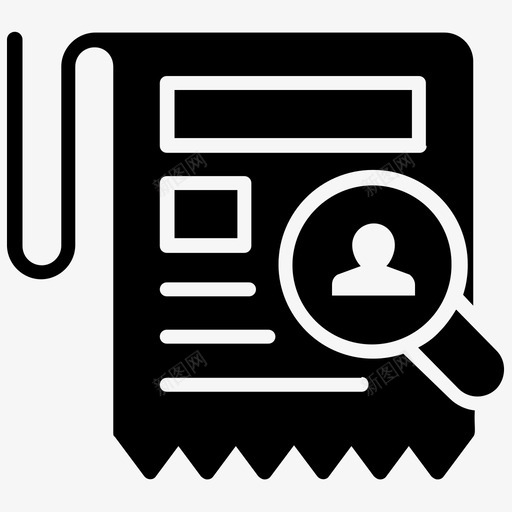职位空缺职业机会就业图标svg_新图网 https://ixintu.com 企业管理字形图标 就业 职业机会 职位 职位空缺