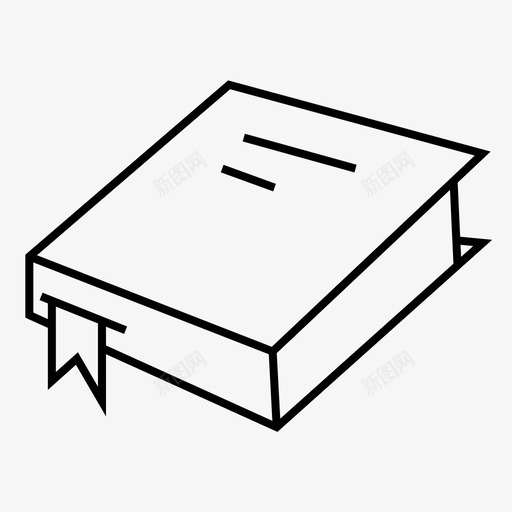 书籍帮助说明图标svg_新图网 https://ixintu.com 书籍 学习 学校 帮助 手册 说明