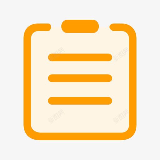 订单信息-未选中svg_新图网 https://ixintu.com 订单信息-未选中