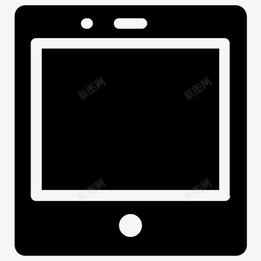 平板电脑设备ipad图标svg_新图网 https://ixintu.com ipad 平板电脑 手机 电子 设备