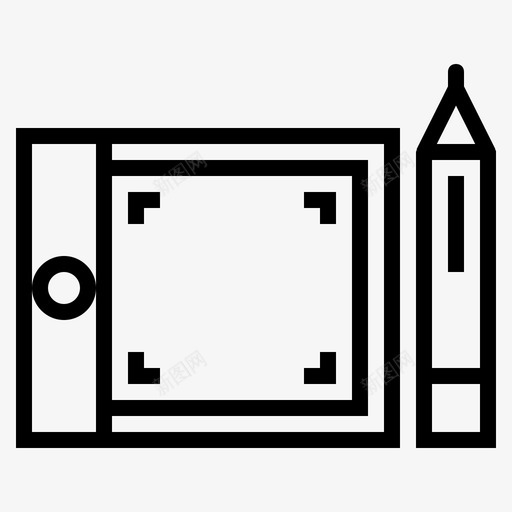 图形板绘图板wacom图标svg_新图网 https://ixintu.com wacom 图形板 绘图板 美术