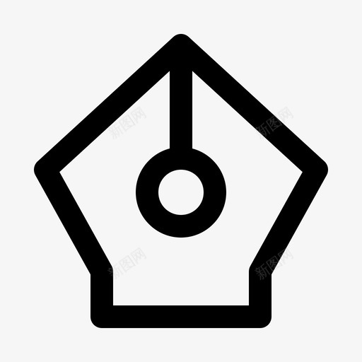笔工具编辑界面图标svg_新图网 https://ixintu.com 用户界面 界面 笔工具 编辑
