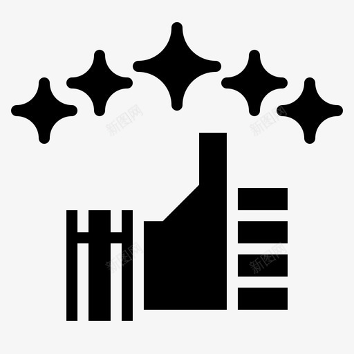好的最好的商业的图标svg_新图网 https://ixintu.com 商业的 好的 星级的 最好的 竖起大拇指的 质量的 酒店固定的