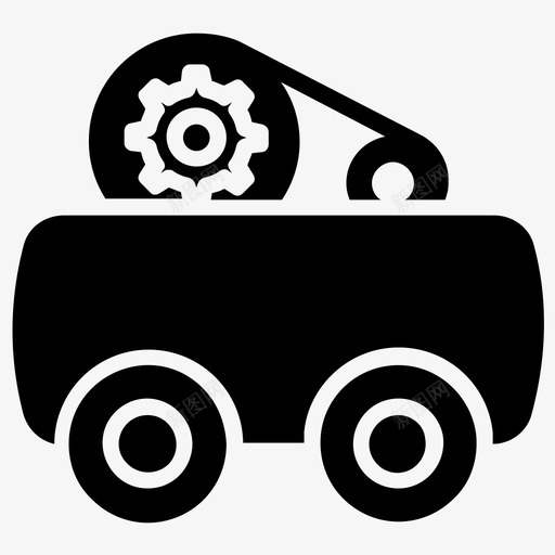 油罐车铁路车工业字形图标svg_新图网 https://ixintu.com 工业字形图标 油罐车 铁路车