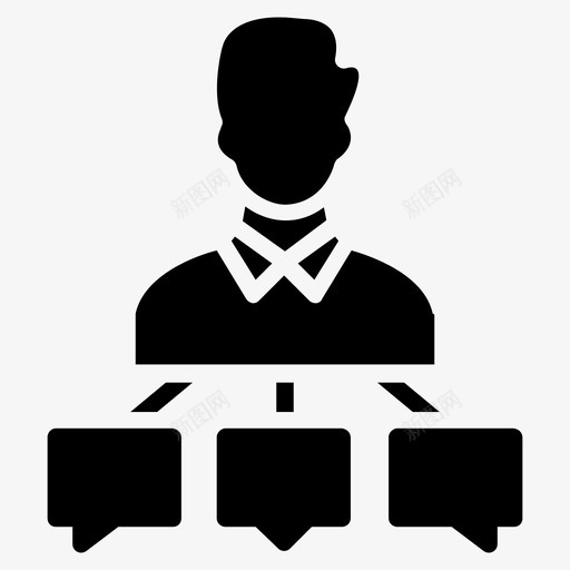 个人联系从属关系情感联系图标svg_新图网 https://ixintu.com 个人关系 个人联系 人力资源字形图标 从属关系 工作关系 情感联系