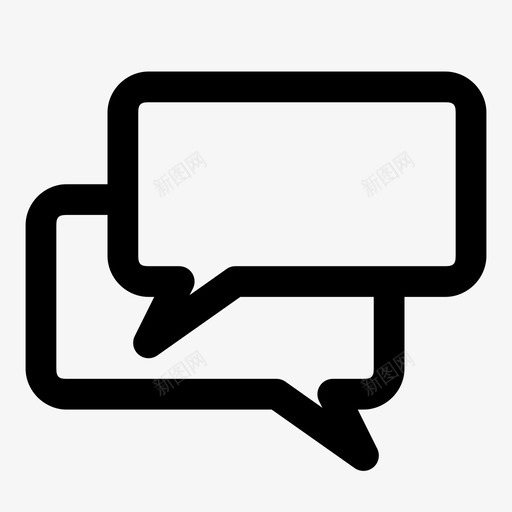 演讲泡泡回答提问图标svg_新图网 https://ixintu.com 回答 对话 提问 演讲 演讲泡泡