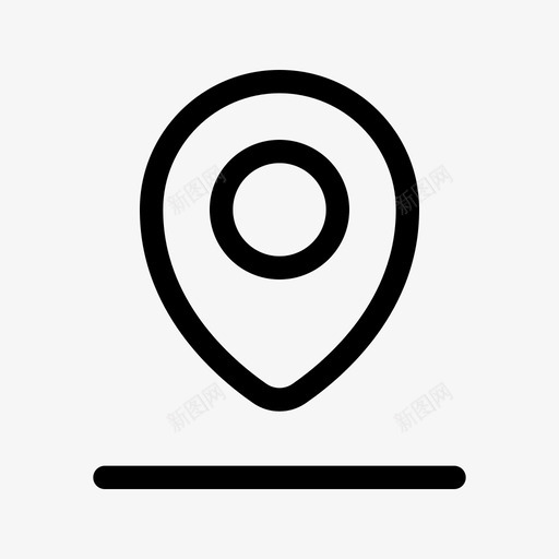 掉了定位针地址方向图标svg_新图网 https://ixintu.com 地图 地址 基本图标集 掉了定位针 方向
