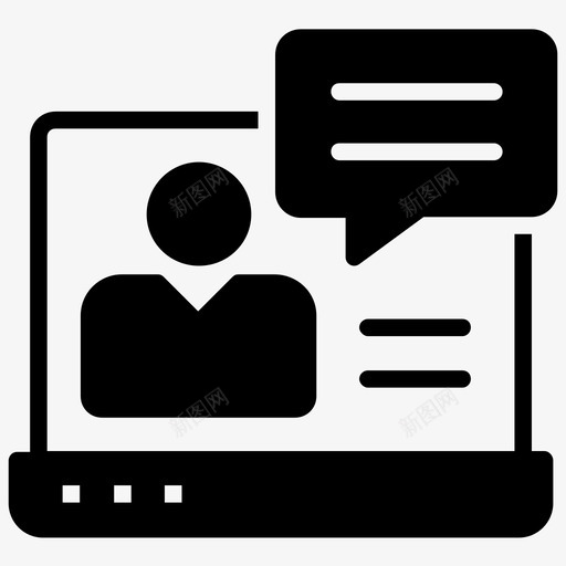 在线咨询在线业务帮助在线支持解决方案图标svg_新图网 https://ixintu.com 在线业务帮助 在线咨询 在线培训的员工 在线技术支持 在线支持解决方案 社交媒体战略字形图标