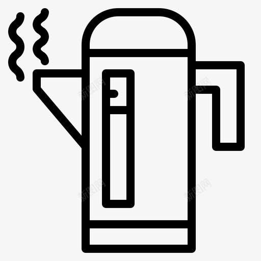采购产品水壶咖啡电水壶图标svg_新图网 https://ixintu.com 厨房工具 厨房用具 咖啡 壶 电水壶 采购产品水壶