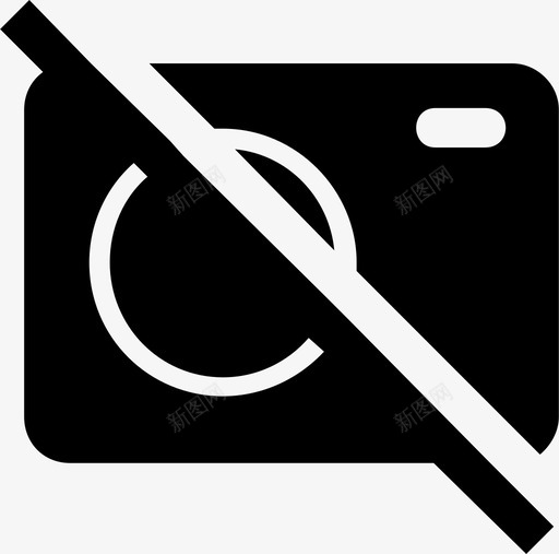 摄像头对焦图像不匹配图标svg_新图网 https://ixintu.com 图像不匹配 对焦 摄像头 无效 镜头
