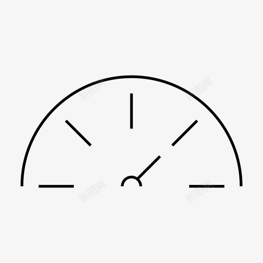 车速表快轨距图标svg_新图网 https://ixintu.com 公里 快 计算机硬件 设备介质 车速表 轨距