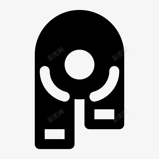 采购产品围巾配件服装图标svg_新图网 https://ixintu.com 时尚 服装 服装固体 配件 采购产品围巾