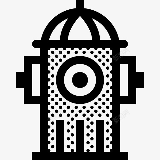 消防栓消防员水图标svg_新图网 https://ixintu.com 杂点 水 消防员 消防栓