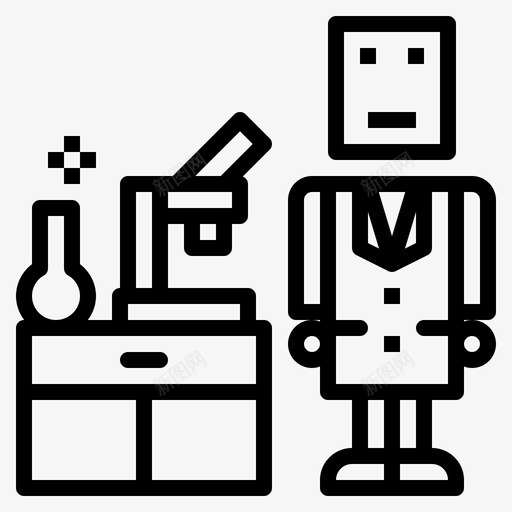 实验室教育科学图标svg_新图网 https://ixintu.com 实验室 教育 科学