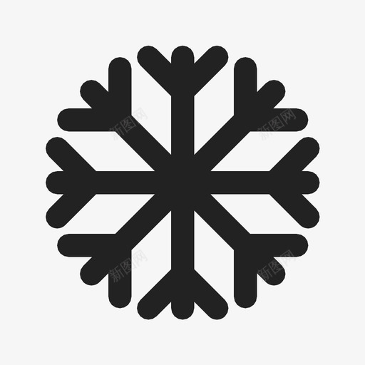 雪寒冷气象图标svg_新图网 https://ixintu.com 天气 寒冷 气象 雪 雪花