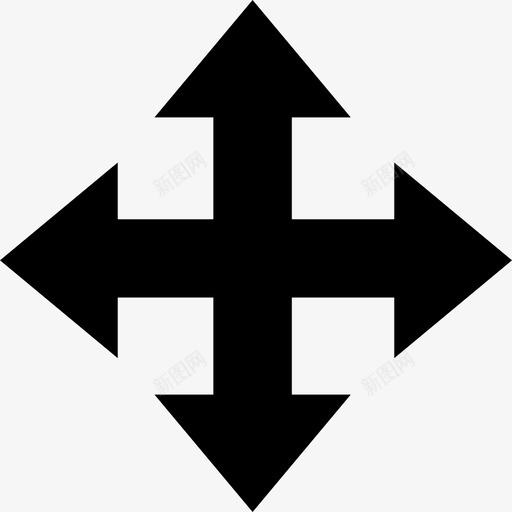 调整大小全屏最小化图标svg_新图网 https://ixintu.com 全屏 放大 最小化 界面 移动 缩小 调整大小