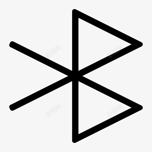 蓝牙连接设备图标svg_新图网 https://ixintu.com 共享 技术计算机硬件 蓝牙 设备 连接
