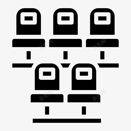 座椅足球体育图标svg_新图网 https://ixintu.com 体育 体育场 座椅 足球 足球实心