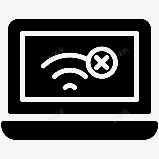 连接错误错误消息internet断开连接图标svg_新图网 https://ixintu.com internet断开连接 编程字形图标 网络错误 脱机 连接错误 错误消息